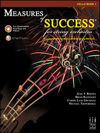 Measures of Success for String Orchestra - Cello Book 1