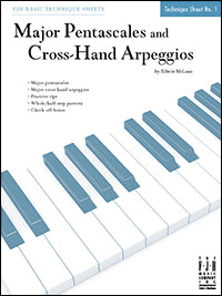 Major Pentascales and Cross-Hand Arpeggios