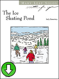 Ice Skating Pond (Digital Download)