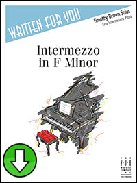Intermezzo in F Minor (Digital Download)